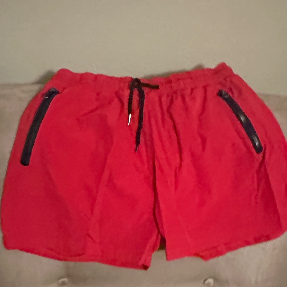 Men's Red Swim Shorts
